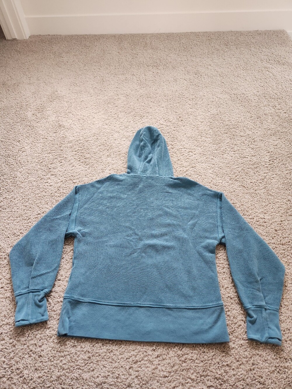 Athleta Balance Waffle Hoodie Sweatshirt Size Small - Picture 4 of 8
